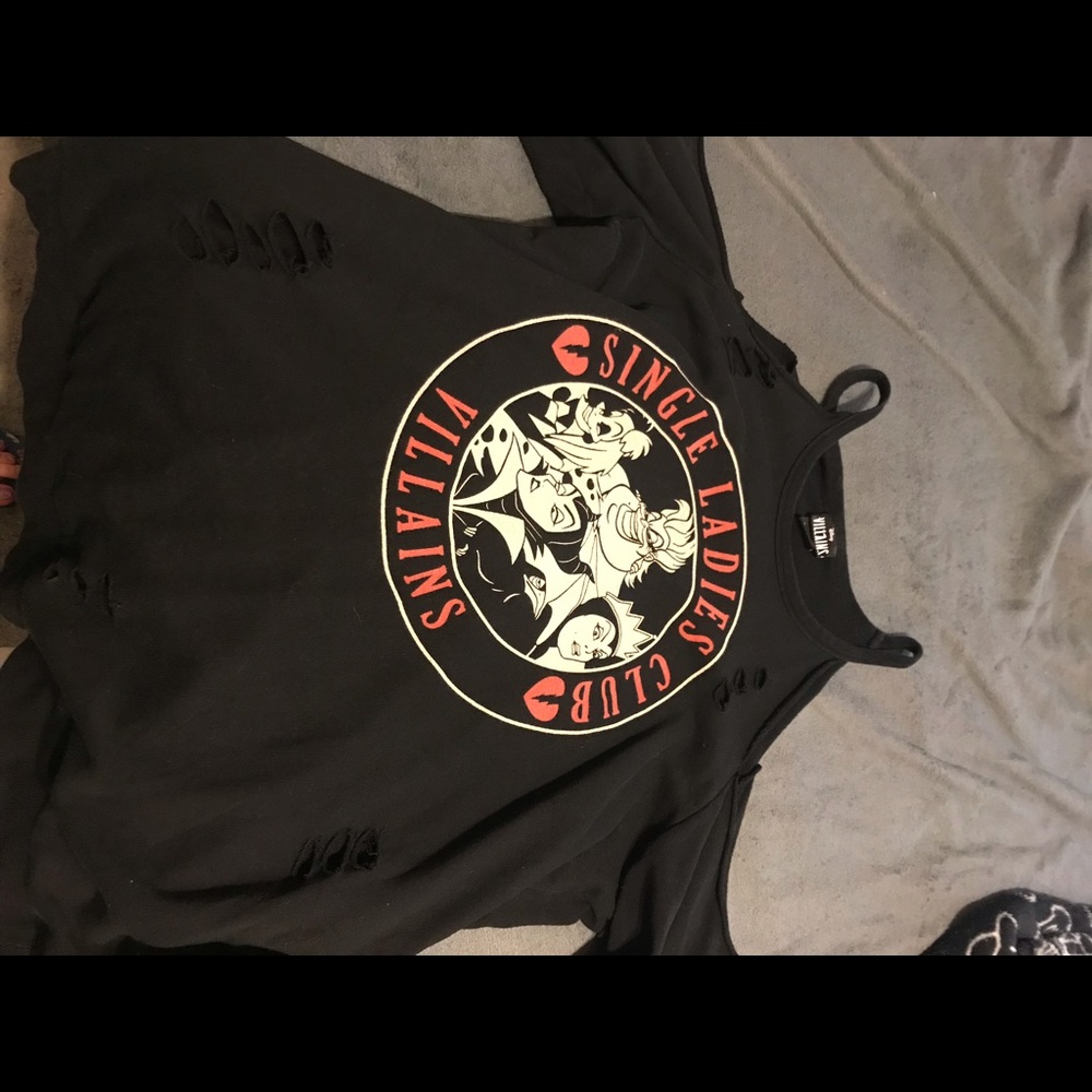 Torrid Disney villains distressed top